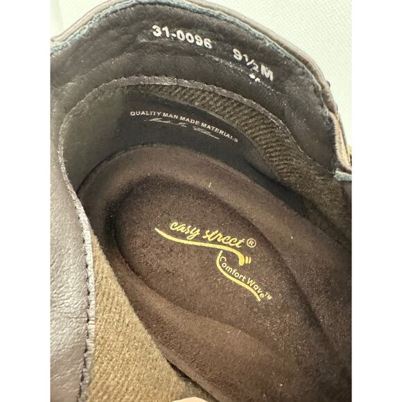 Easy Street Comfort Wave Boots Womens Size 9.5 Brown Side Zip Booties EUC - Picture 11 of 16